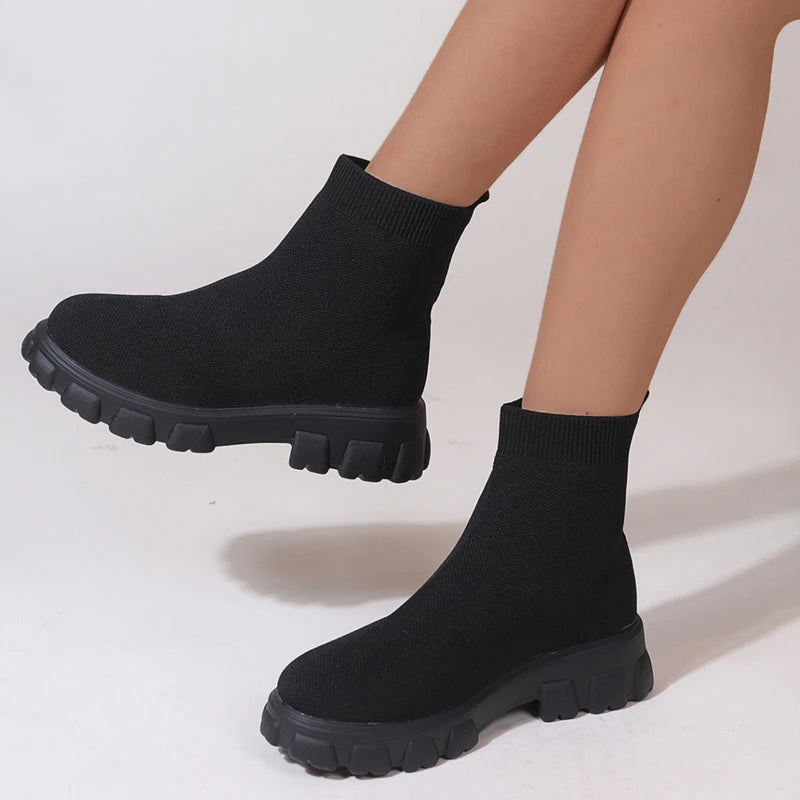 Botas de cano curto para mulheres