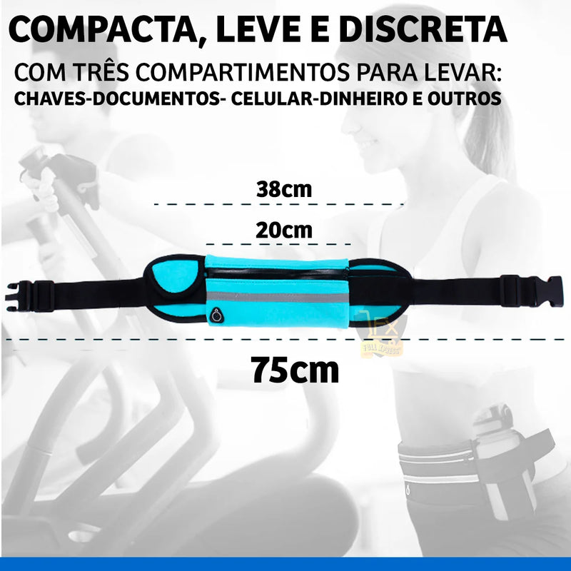 suporte de cintura para correr